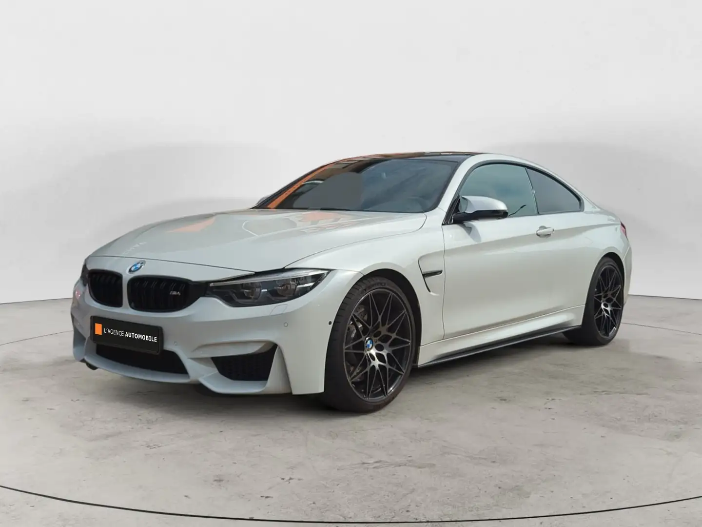 BMW M4 Coupé 3.0 Competition CARBON Garantie 12M Blanc - 2