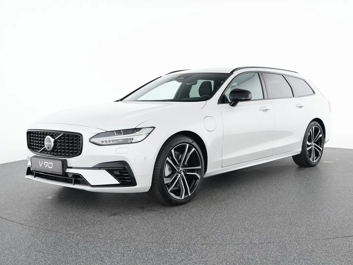 Volvo V90 T8 AWD Plug-in Hybrid Plus Dark 20"+PANO+360 bijela - 1