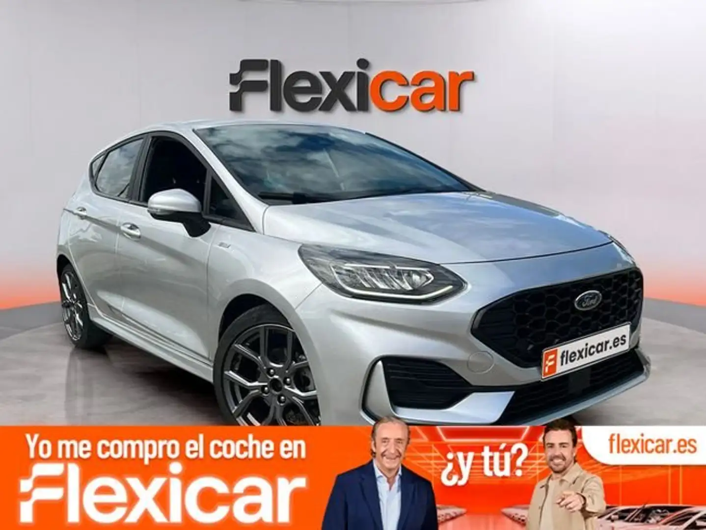Ford Fiesta 1.0 EcoBoost MHEV 92kW ST-Line Auto 5p Gris - 1