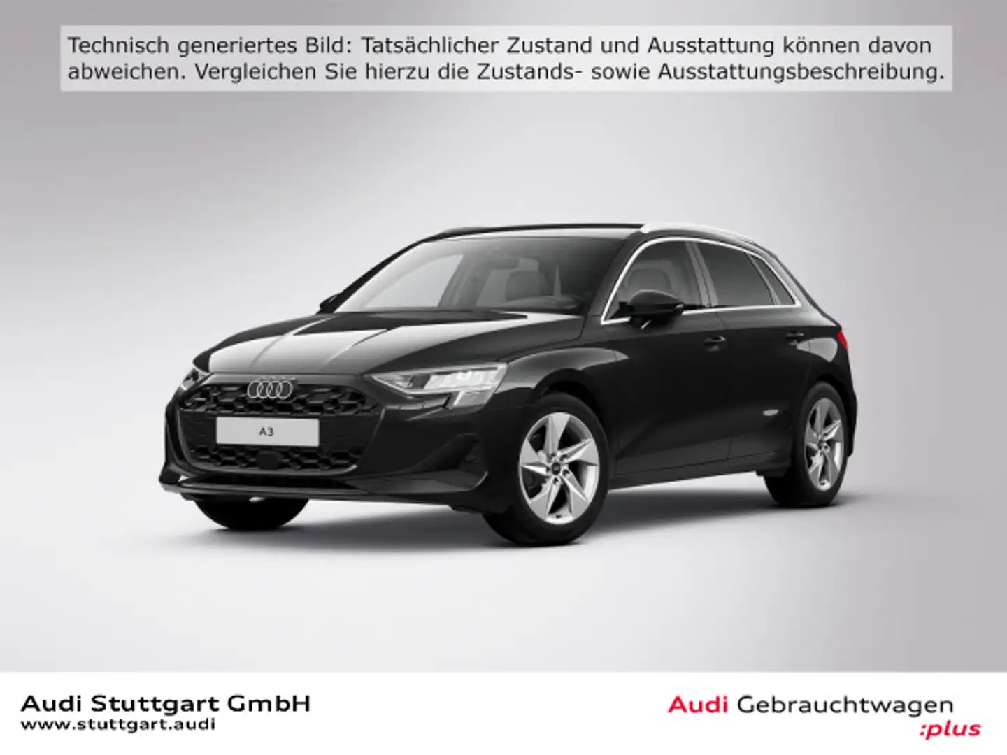 Audi A3 30 TFSI 85 S tronic Schwarz - 1