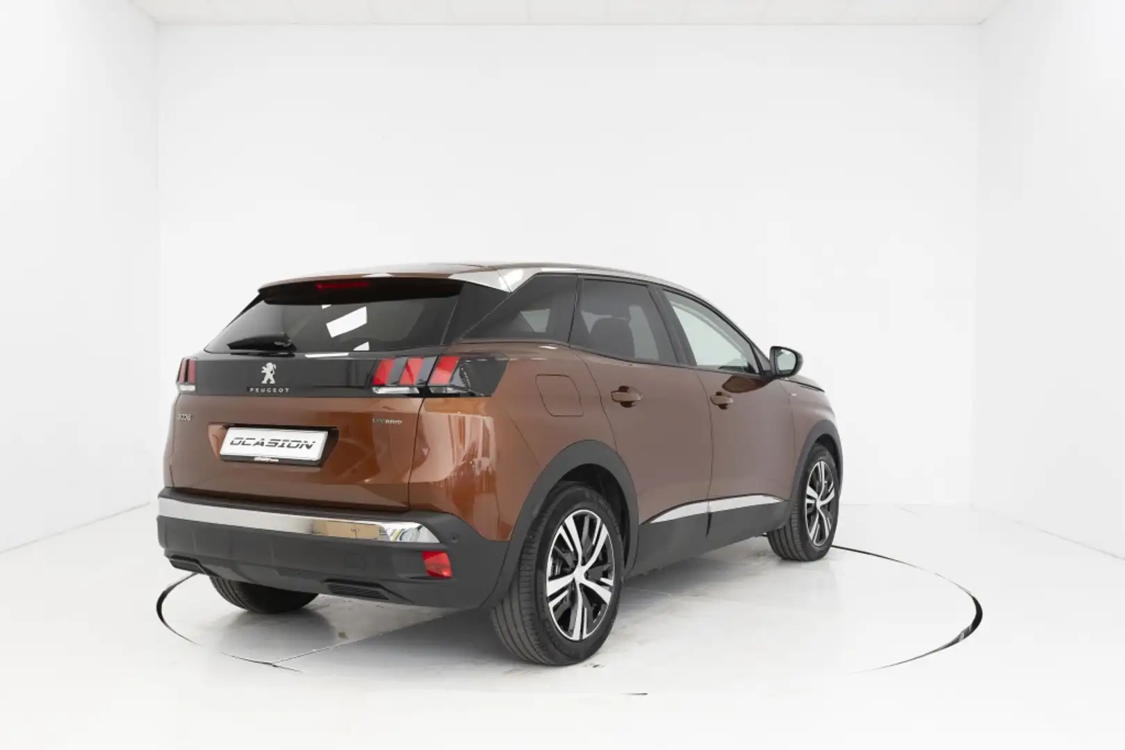 Peugeot 3008 HYB PHEV 225 Allure e-EAT8 Brun - 2