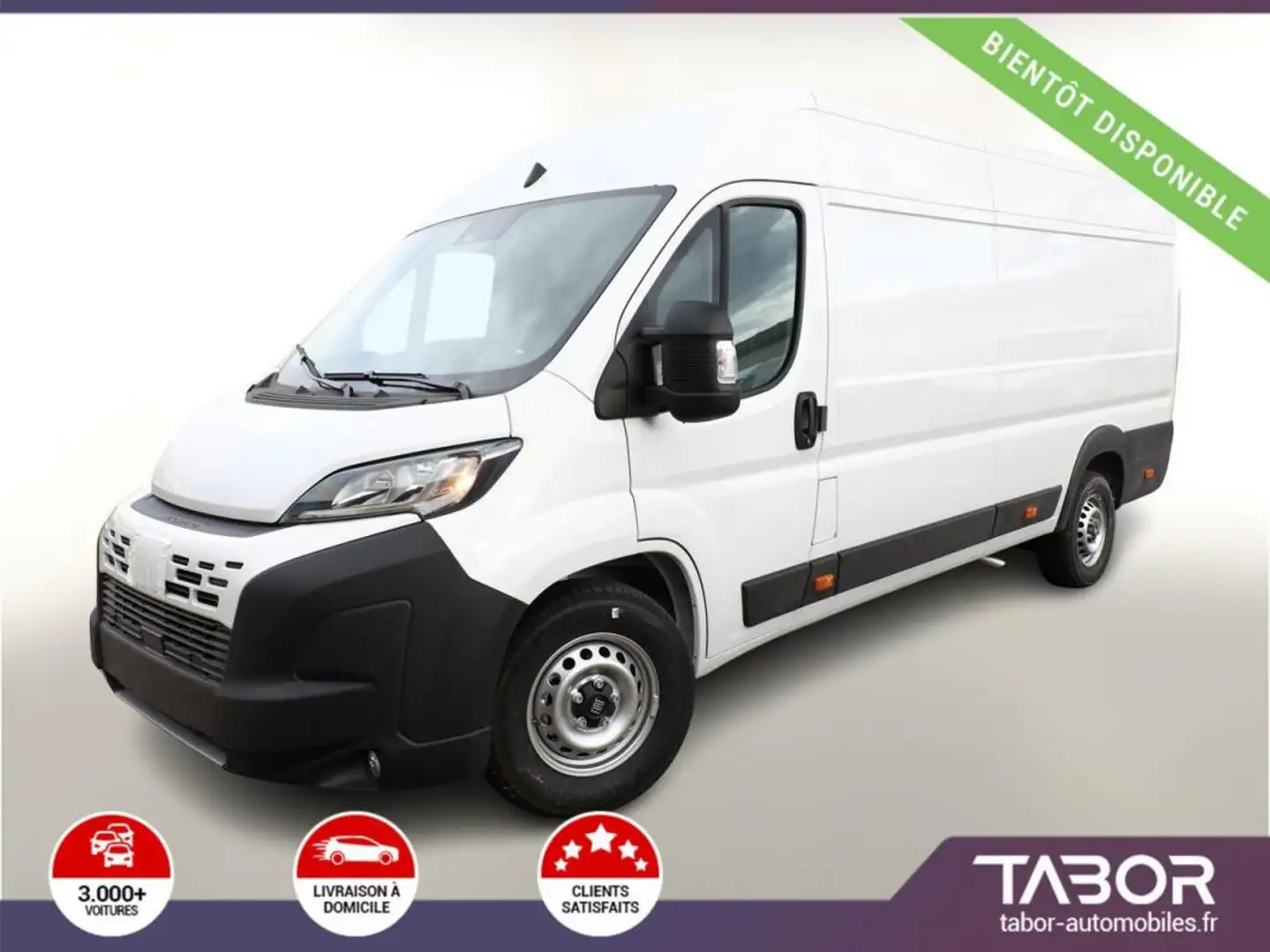 Fiat Ducato 35 140 L4H2 270°HFT VisibP 5"-DAB Blanc - 1