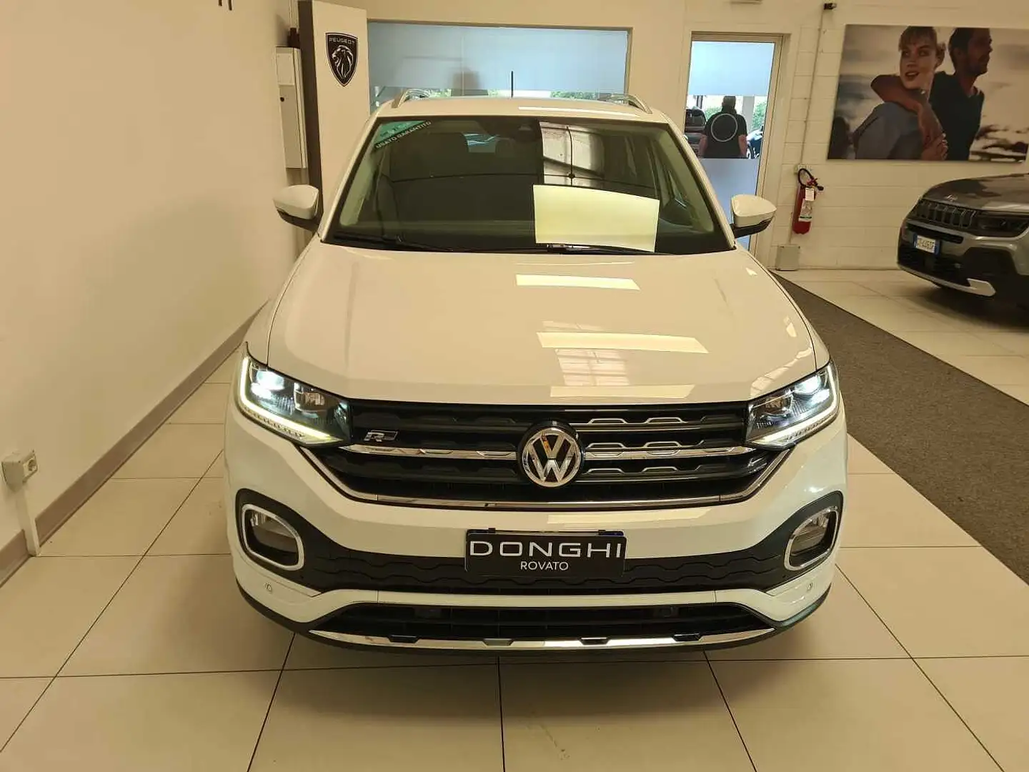 Volkswagen T-Cross Advanced R-Line BMT 1.6 95cv TDI DSG SCR Blanc - 2