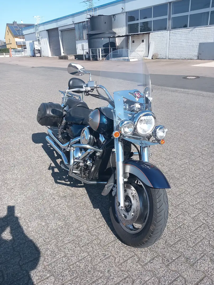 Kawasaki VN 1600 Bleu - 2