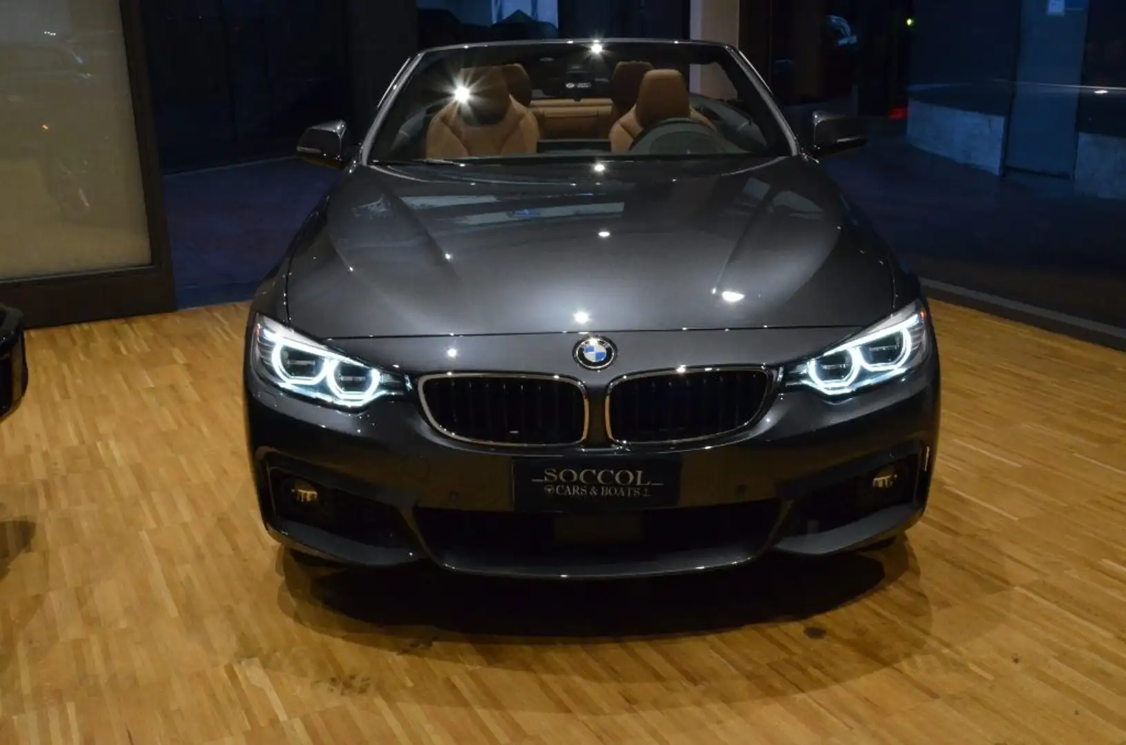 BMW 440 i xDrive aut. Cabrio Msport*HARMAN KARDON* Gris - 2