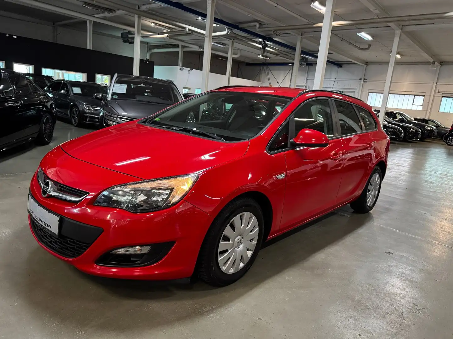 Opel Astra J SPORTS TOURER EDITION KLIMA TÜV BIS 2027 Rouge - 1