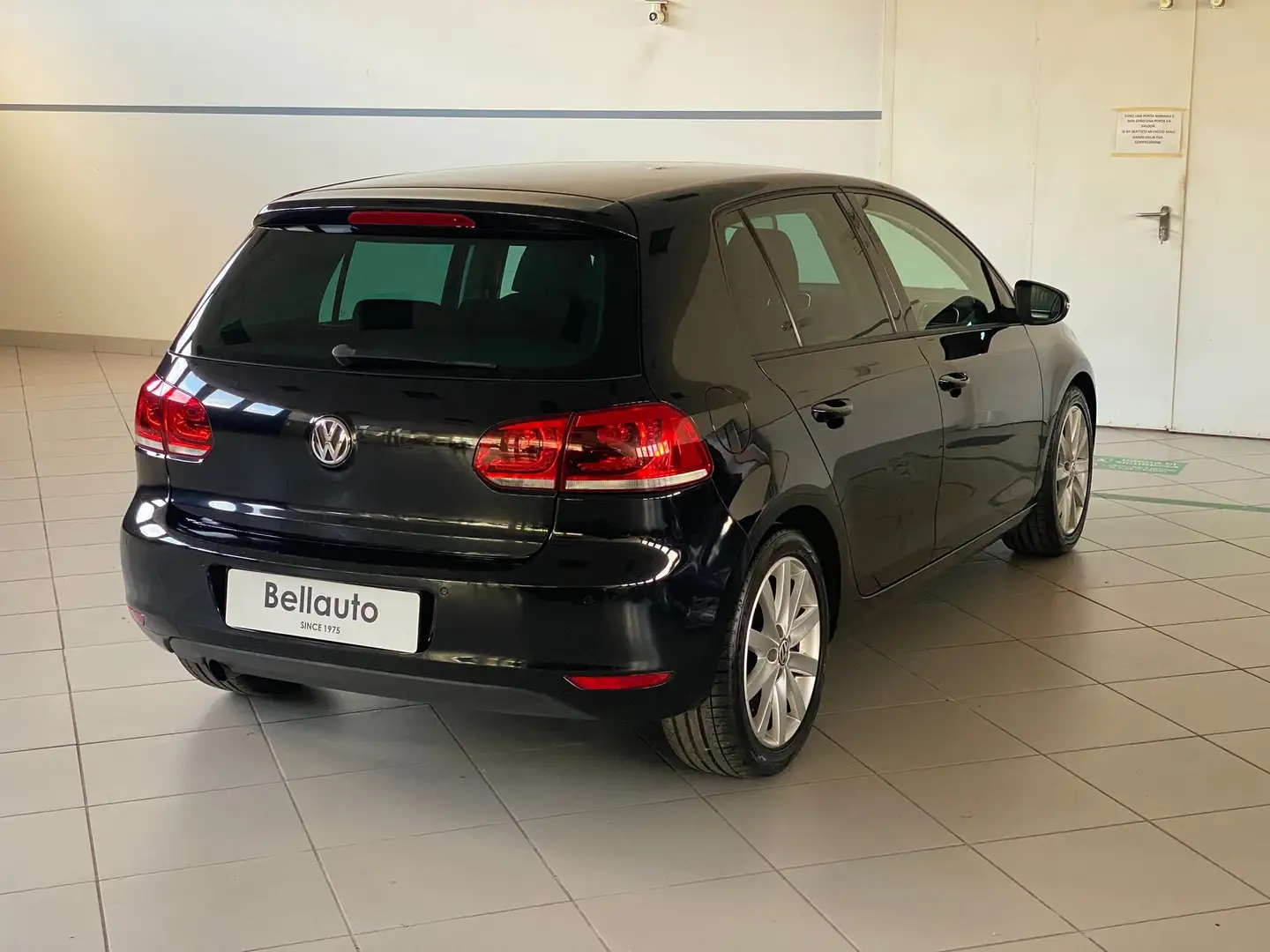 Volkswagen Golf VI 2008 5p 1.6 tdi Highline Schwarz - 2