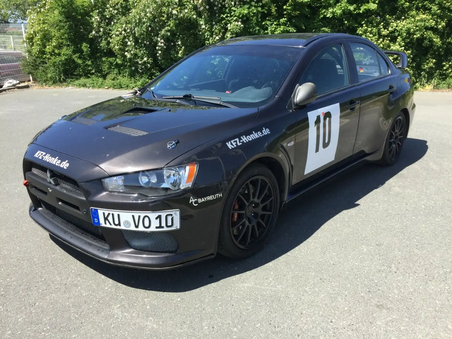 Mitsubishi Lancer Evolution X Rallye/Track Days! Schwarz - 2