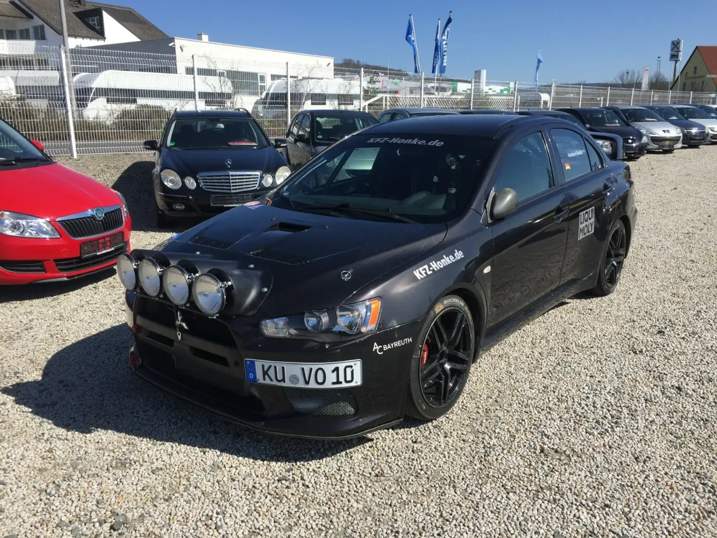 Mitsubishi Lancer Evolution X Rallye/Track Days! Schwarz - 1