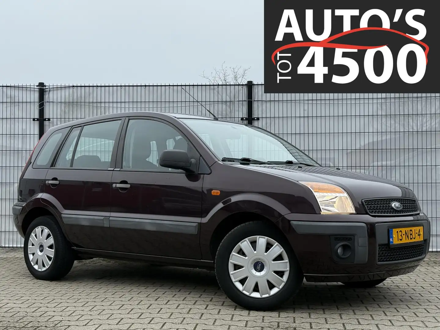 Ford Fusion 1.4-16V Cool & Sound Trekhaak/Airco/apk2026! Rojo - 1