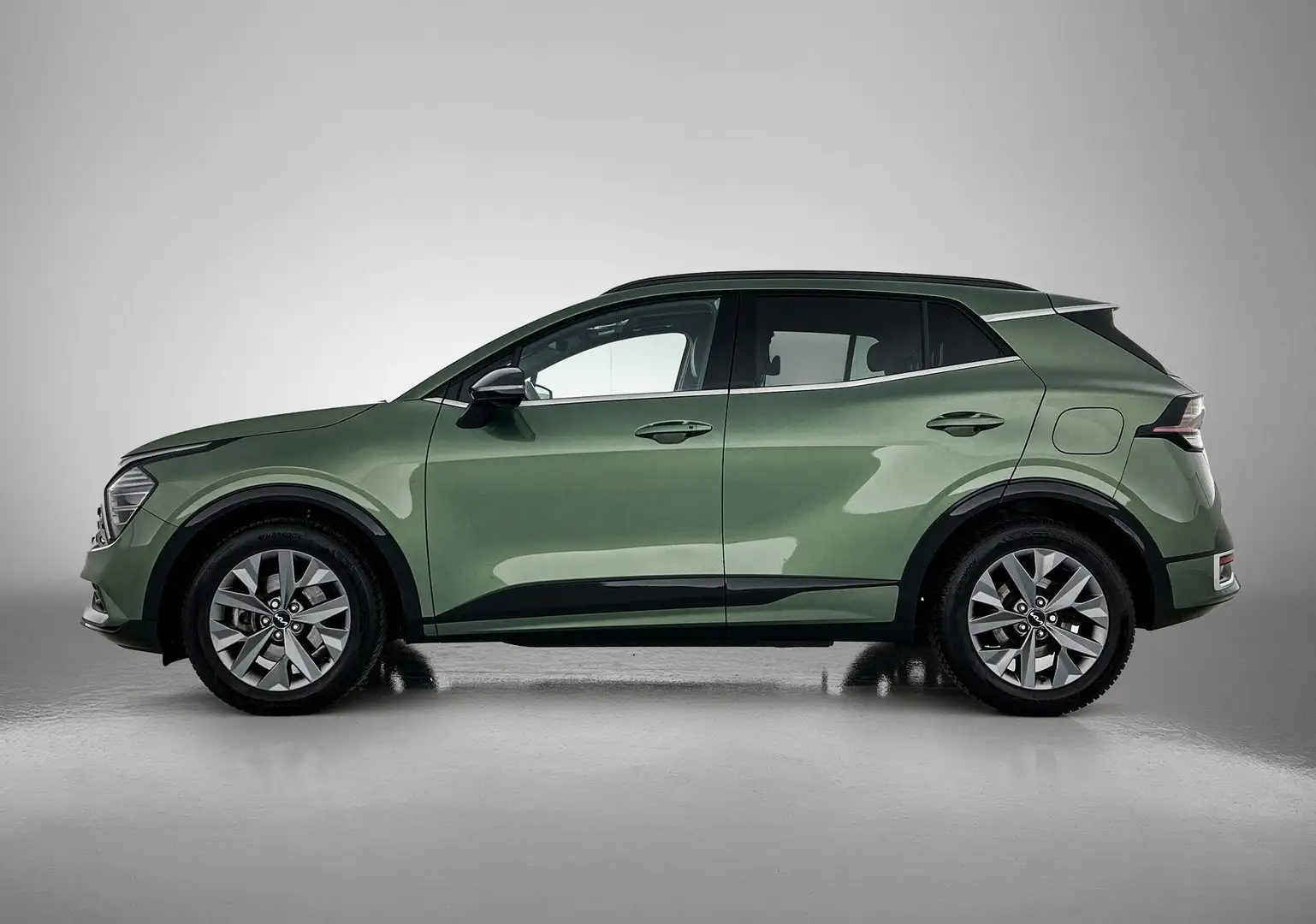 Kia Sportage 1.6 T-GDi Hybrid GT-Line | PANORAMADAK | ACHTERUIT Groen - 2