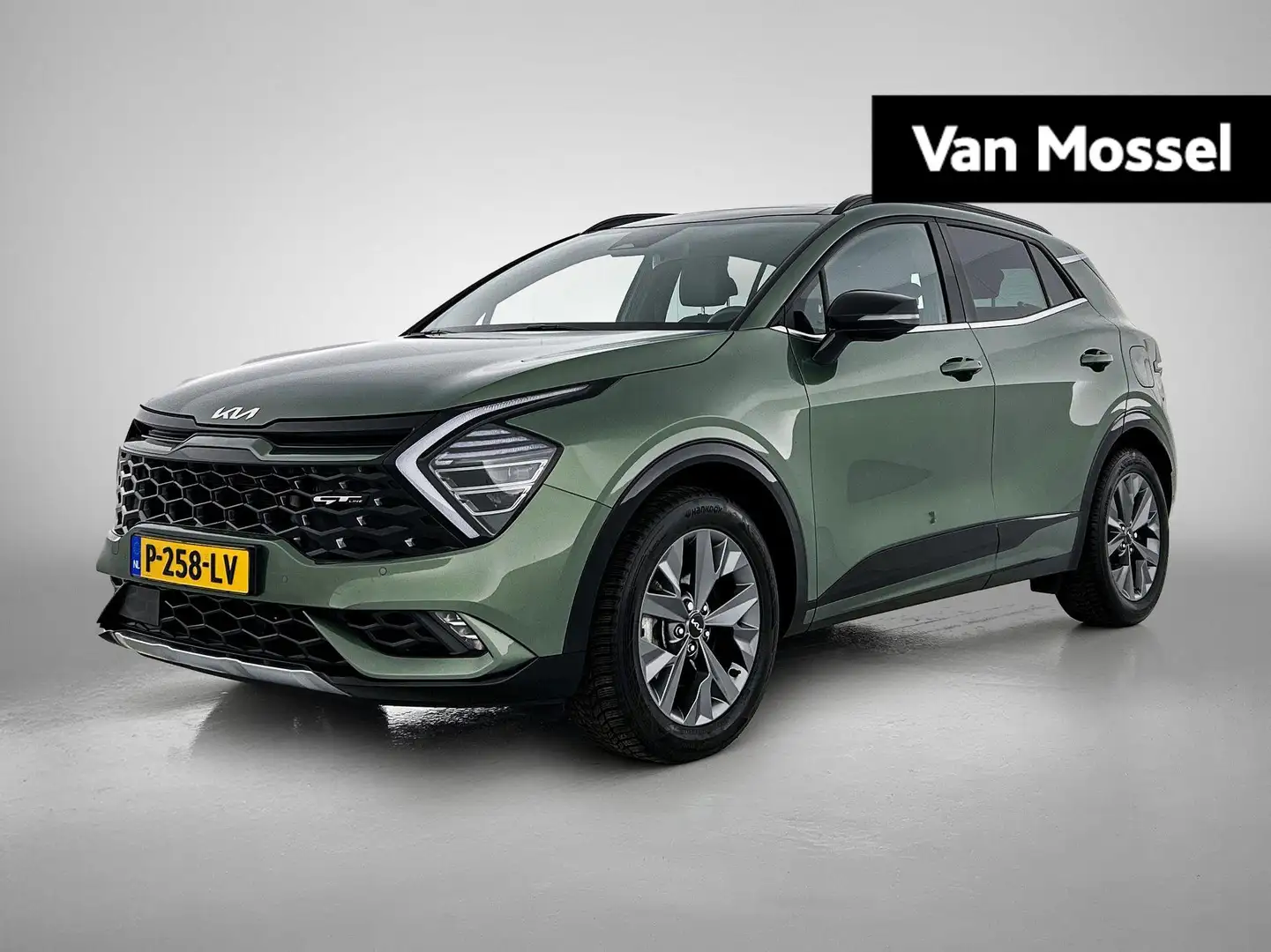 Kia Sportage 1.6 T-GDi Hybrid GT-Line | PANORAMADAK | ACHTERUIT Groen - 1
