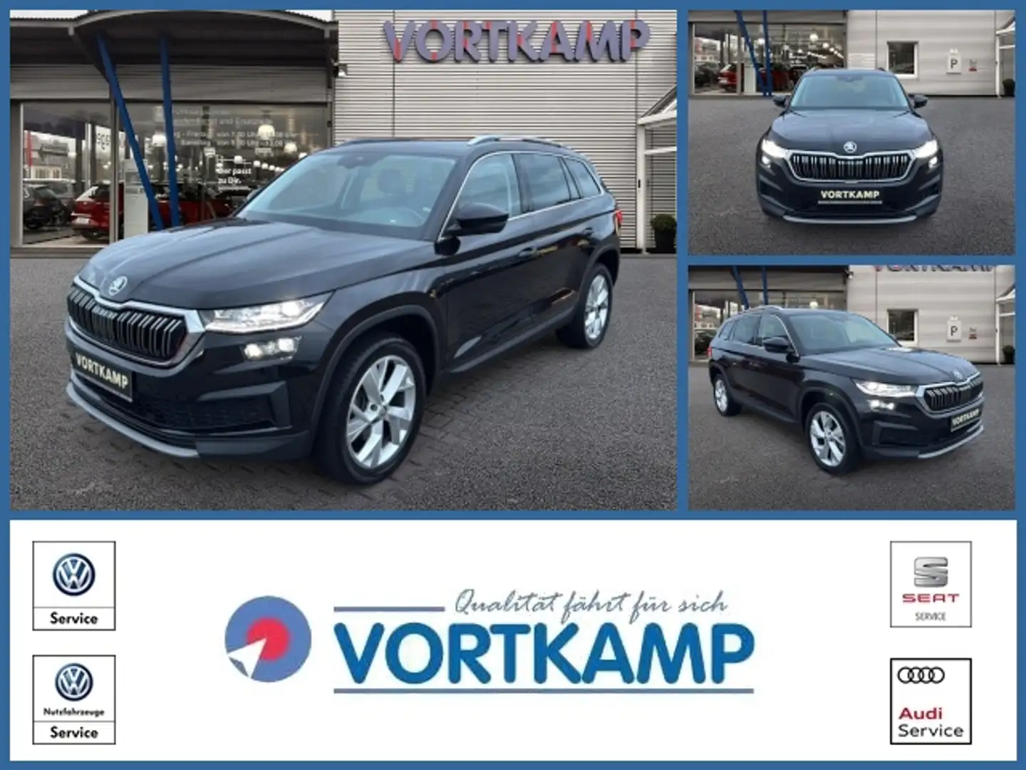 Skoda Kodiaq Style AHK/CANTON/DigitalCockpit Schwarz - 1