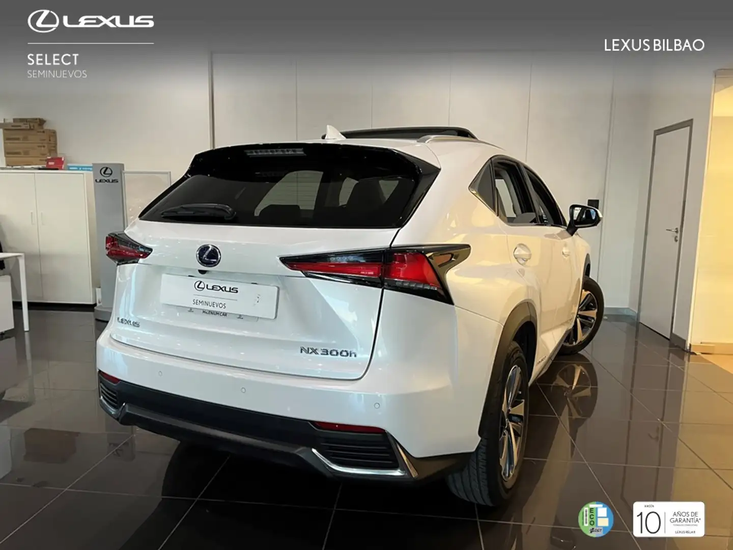 Lexus NX 300 300h Luxury 4WD Wit - 2