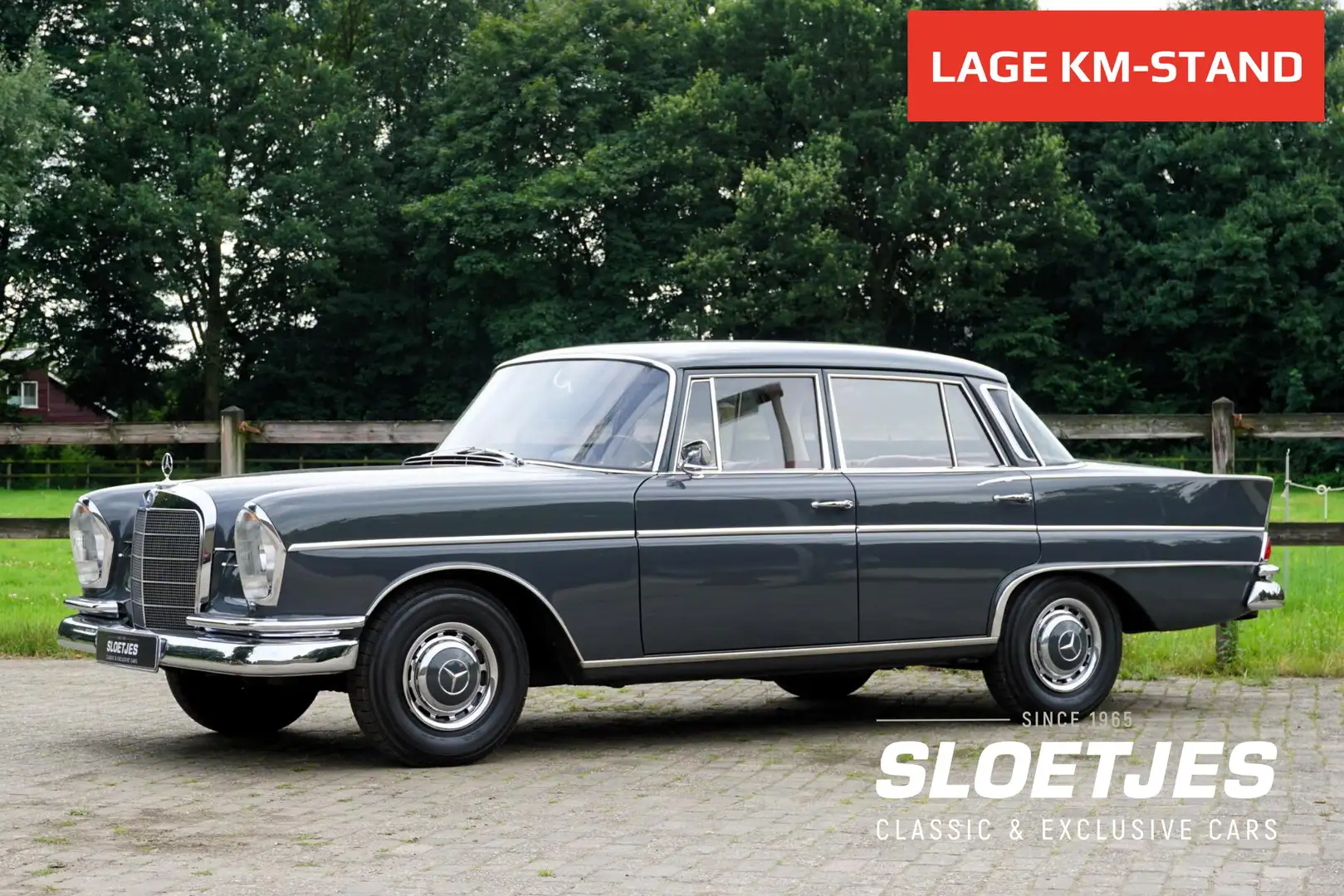 Mercedes-Benz 230 S |Heckflosse |18.321 kilometer origineel !!! | On Gri - 1