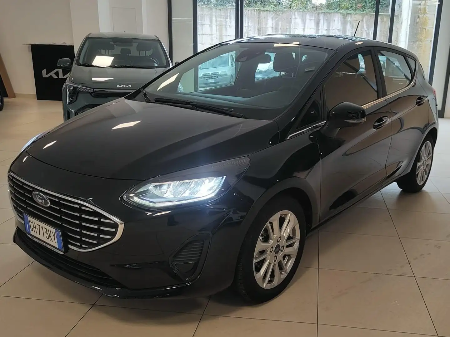 Ford Fiesta Titanium 2022 5p 1.0 Ecoboost MHEV 125cv Nero - 1