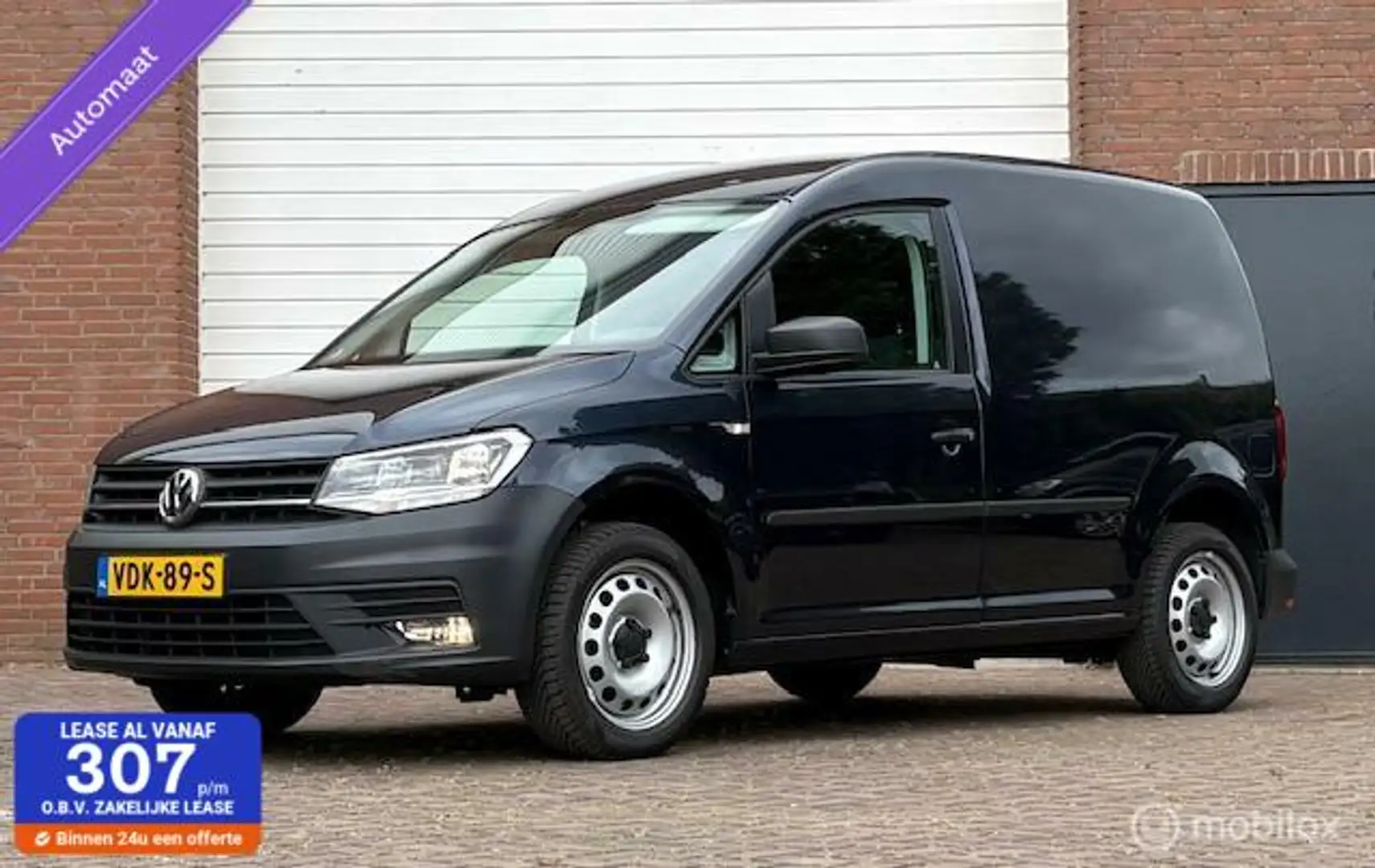 Volkswagen Caddy Bestel 1.4 TSI DSG L1H1 BMT Navi DAB Apple Standka Blauw - 1