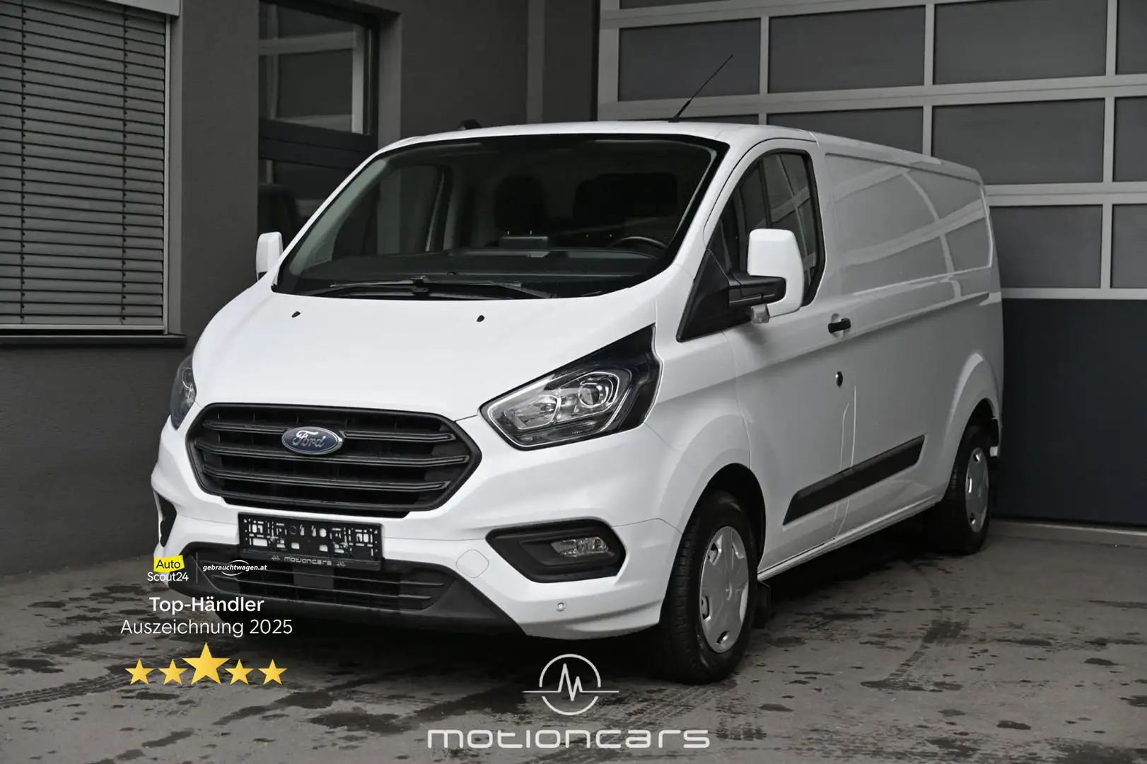 Ford Transit Custom 2.0 TDCi 300 L2 Trend Pickerl NEU Weiß - 1