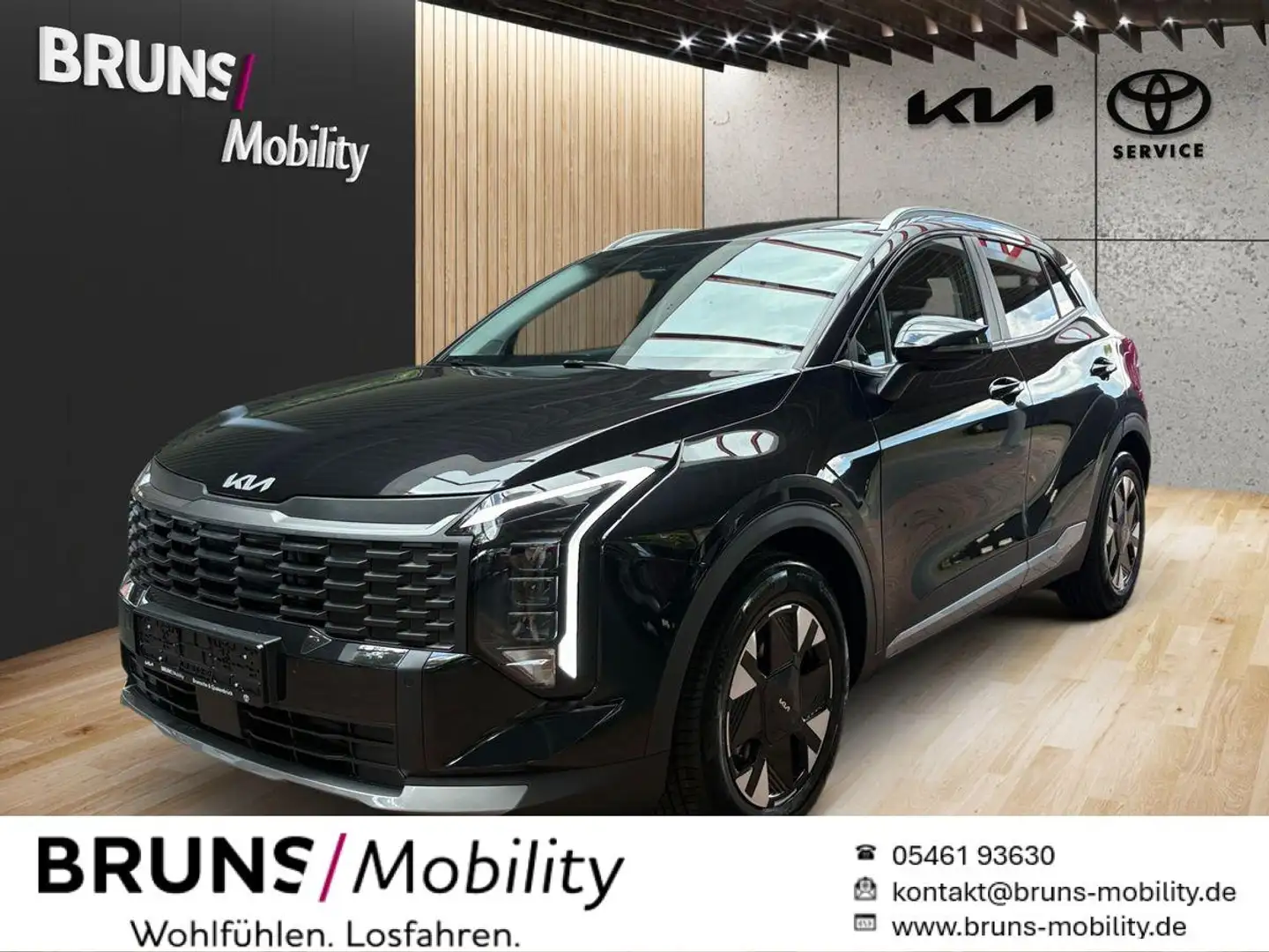 Kia Sportage 1.6T 6-Gang VISION KOMFORT-P., AHK Nero - 1