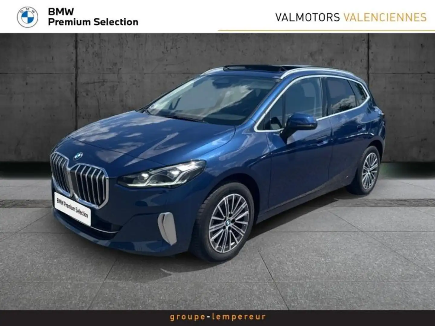 BMW 220 220i 170ch Luxury DKG7 Bleu - 1