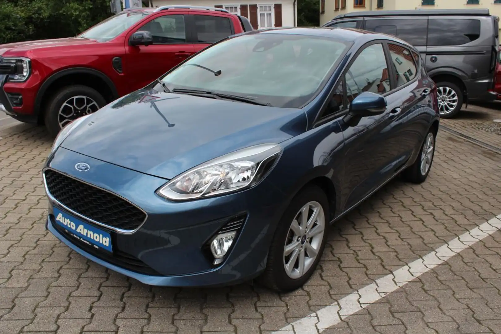 Ford Fiesta 1.0 EcoBoost TREND Blauw - 2