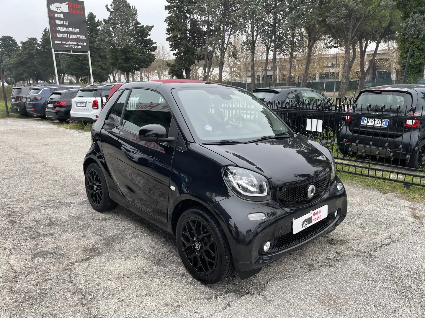 smart forTwo Cabrio 0.9 t Prime 90cv twinamic my18 Nero - 1
