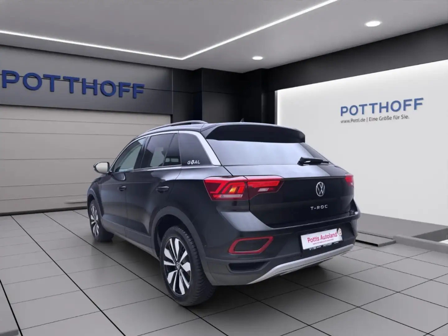 Volkswagen T-Roc 2.0 TDI DSG GOAL NAVI AHK KLIMA KAMERA Schwarz - 2