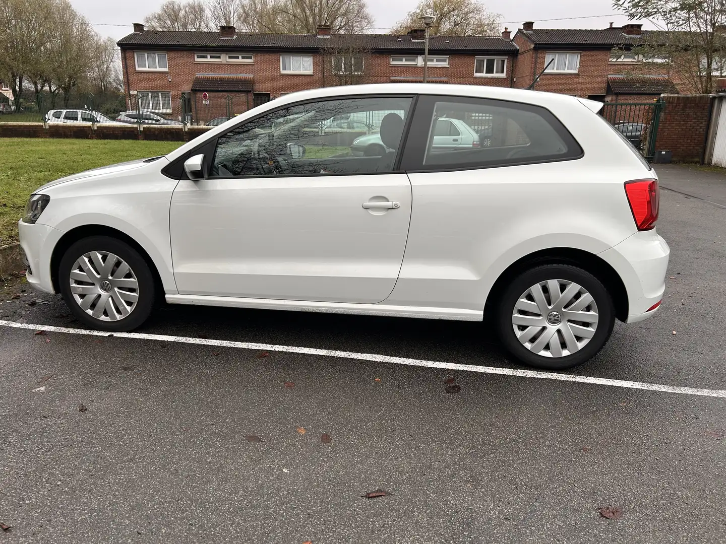 Volkswagen Polo 1.0 60 Trendline Blanc - 2