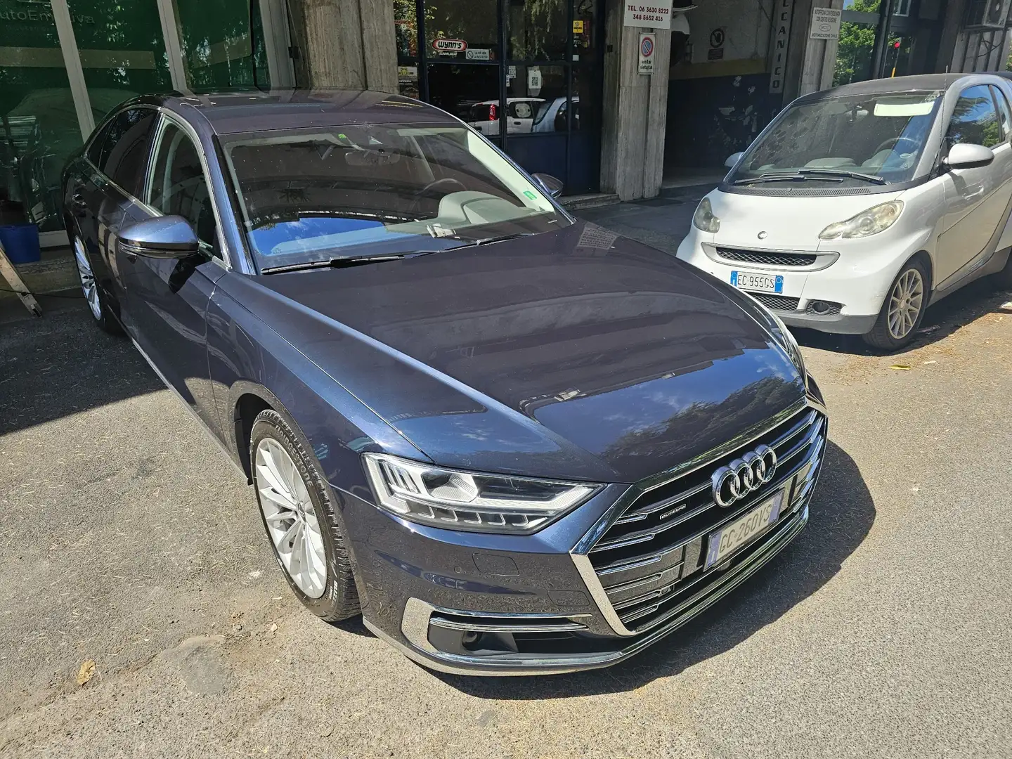 Audi A8 50 3.0 tdi mhev quattro Blau - 1