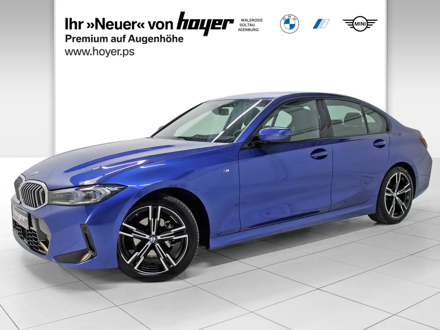BMW 318 d Limousine M Sportpaket HiFi DAB LED Shz Bleu - 1