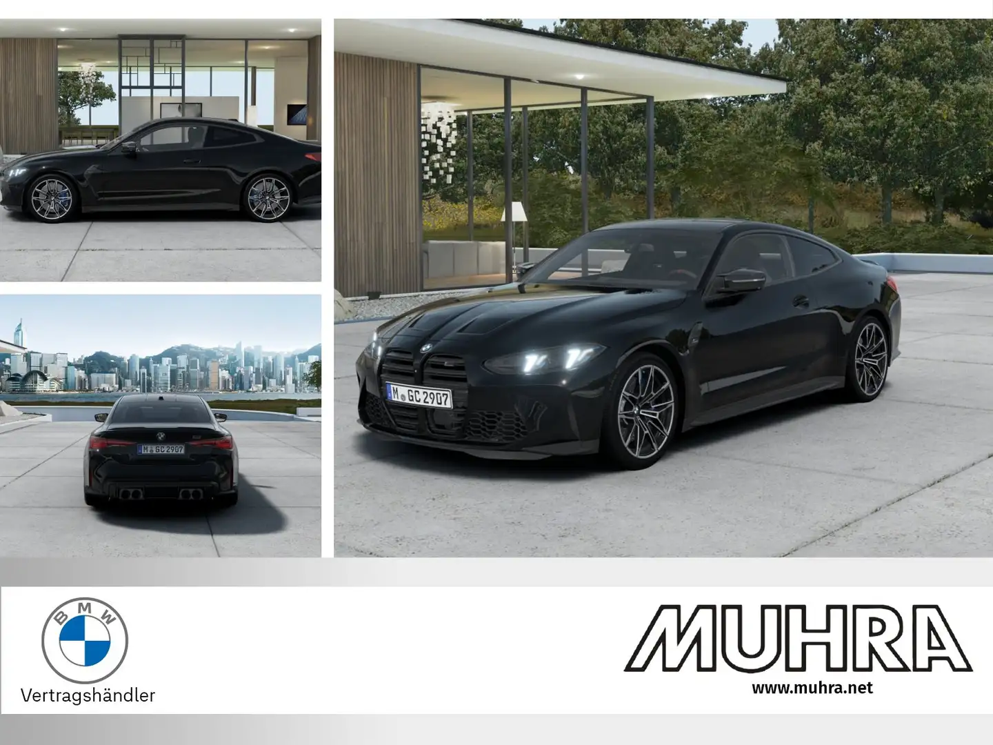 BMW M4 Competition M 19"/20" Memory Lenkradhzg. H&K Schwarz - 1