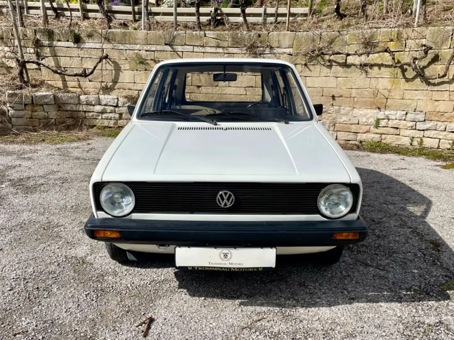 Volkswagen Golf I, Scheckheft, TÜV/H-Kennzeichen neu ! Biały - 2