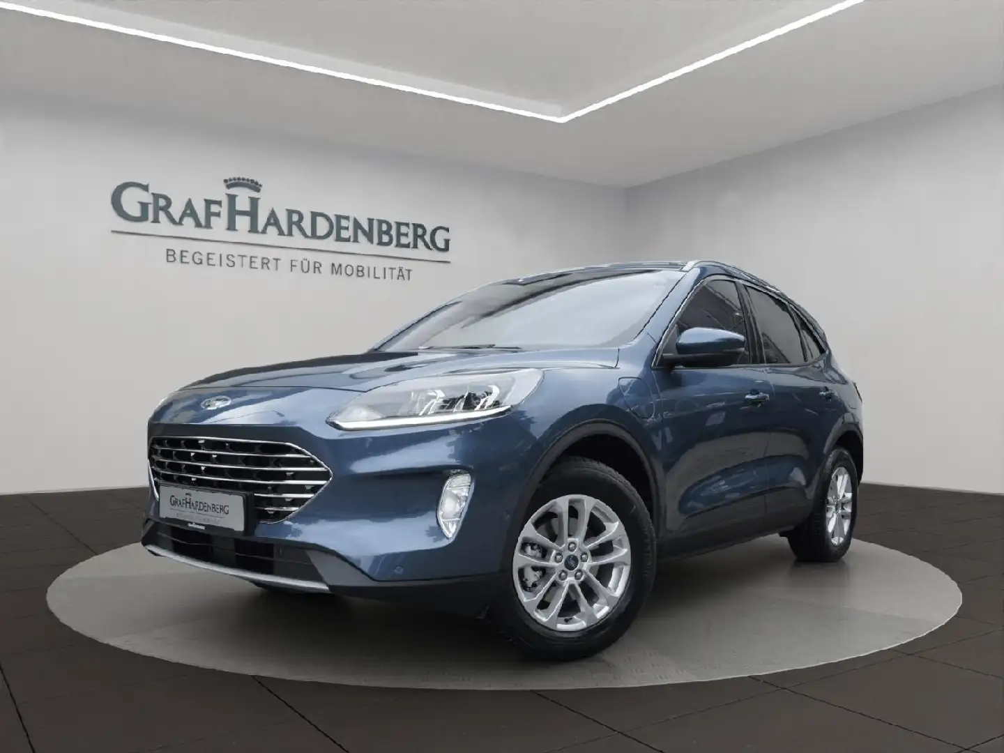 Ford Kuga Plug-In Hybrid Titanium Blau - 1