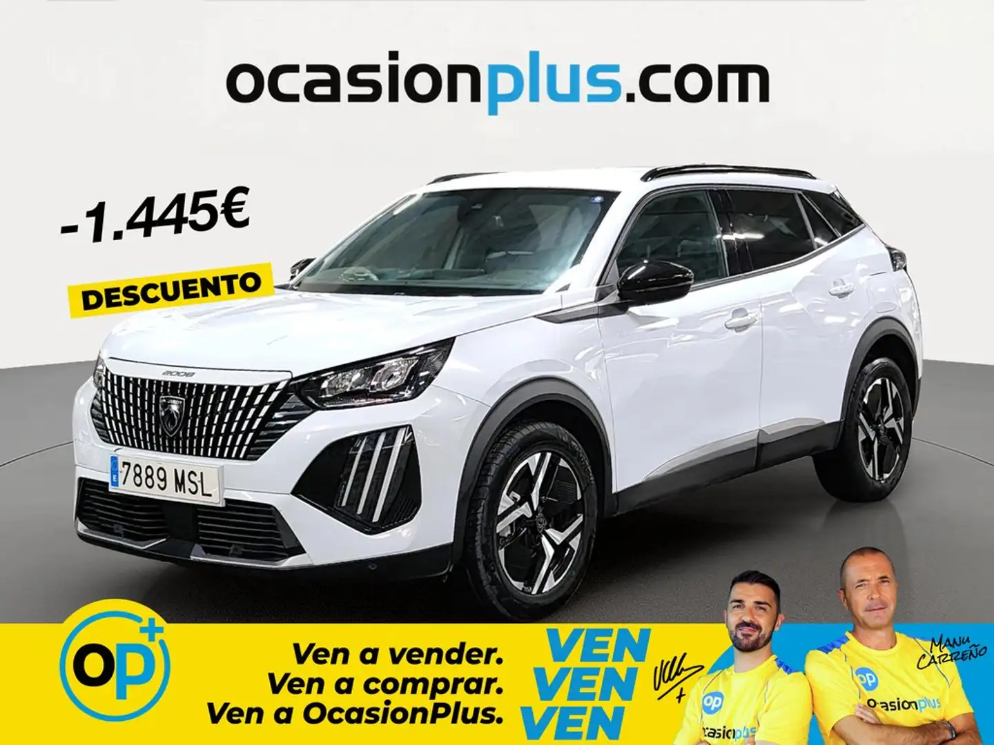 Peugeot 2008 1.2 PureTech S&S Allure EAT8 130 Blanco - 1