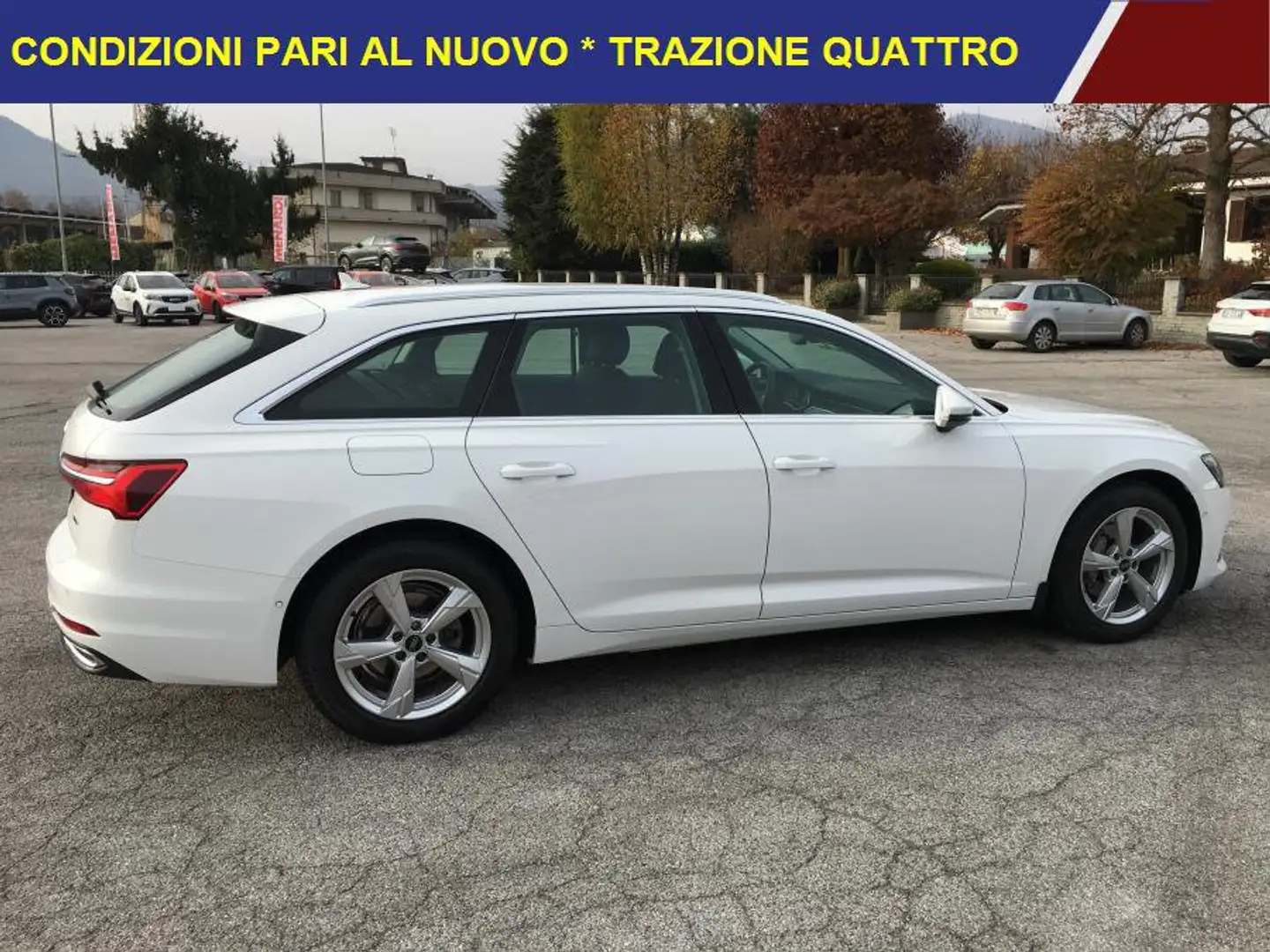 Audi A6 Avant 40 TDI Quattro S-Tronic MHEV 24 MILA KM!!! Bianco - 2