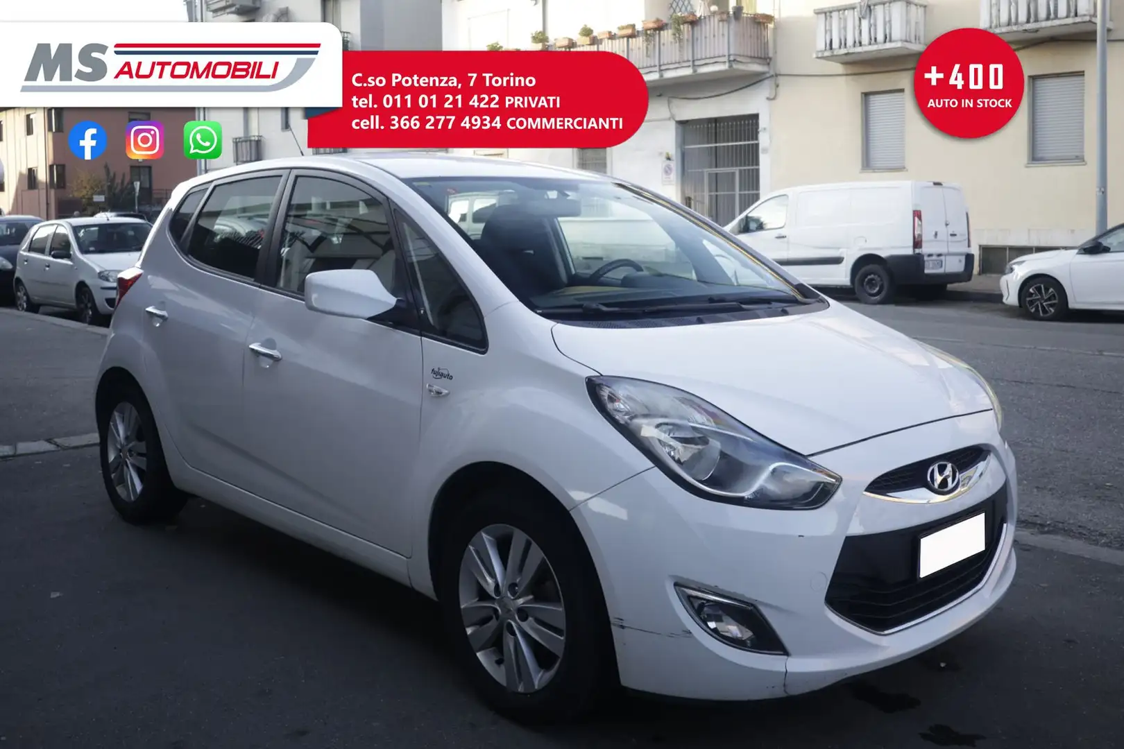 Hyundai iX20 Hyundai ix20 1.4 90 CV Classic Unicoproprietario Wit - 1