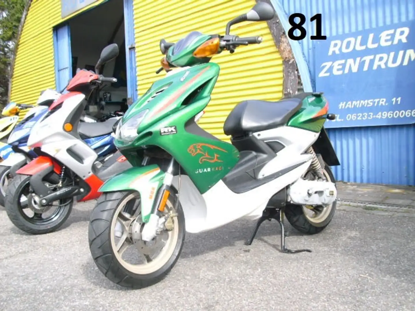 Yamaha Aerox 2T auch Facelift   (10.Stk) *99 Gebrauchte Roller* Plateado - 1