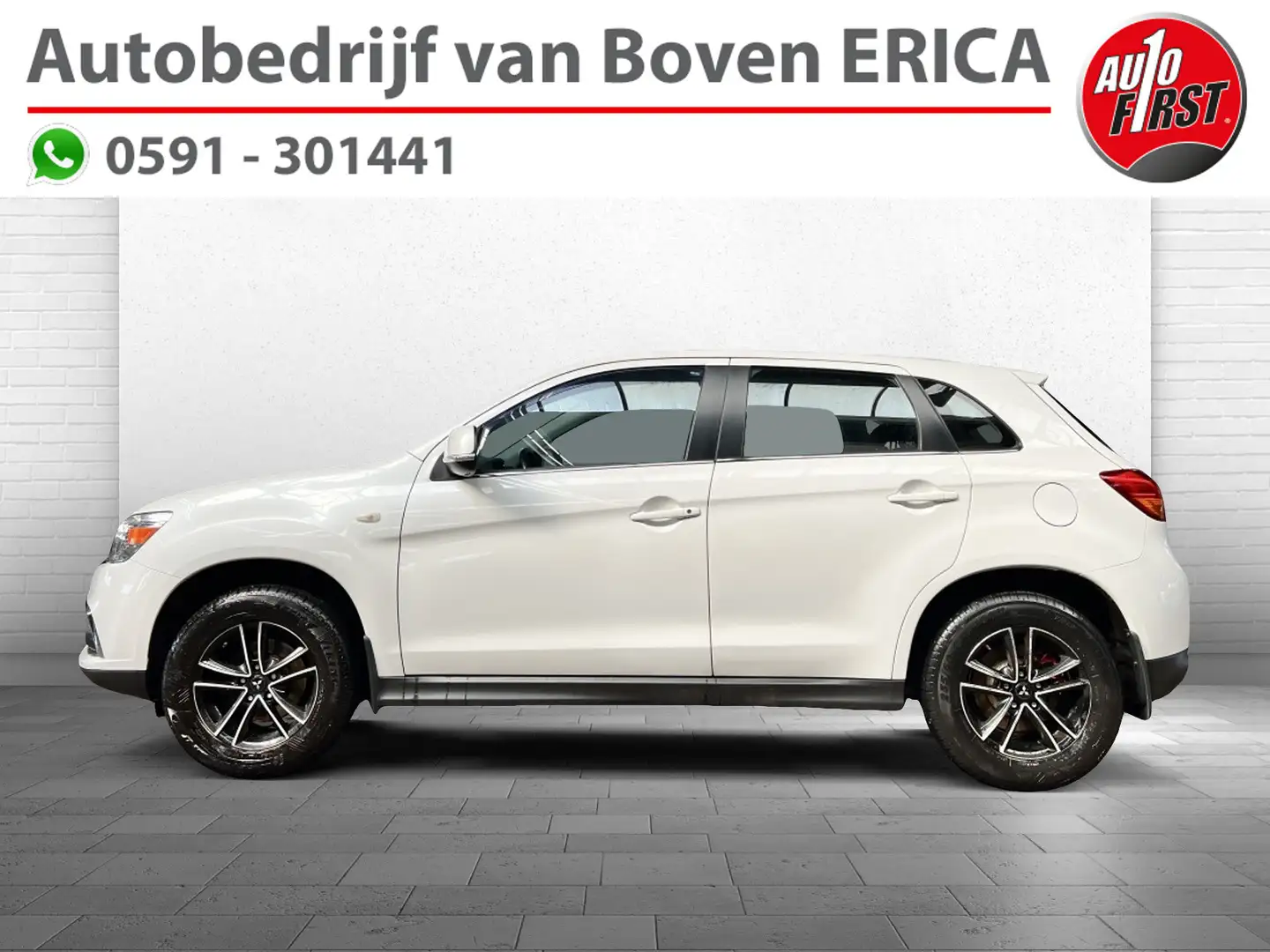 Mitsubishi ASX 1.6 ClearT. Intense Trekhaak Cruise Clima Navi Wit - 1