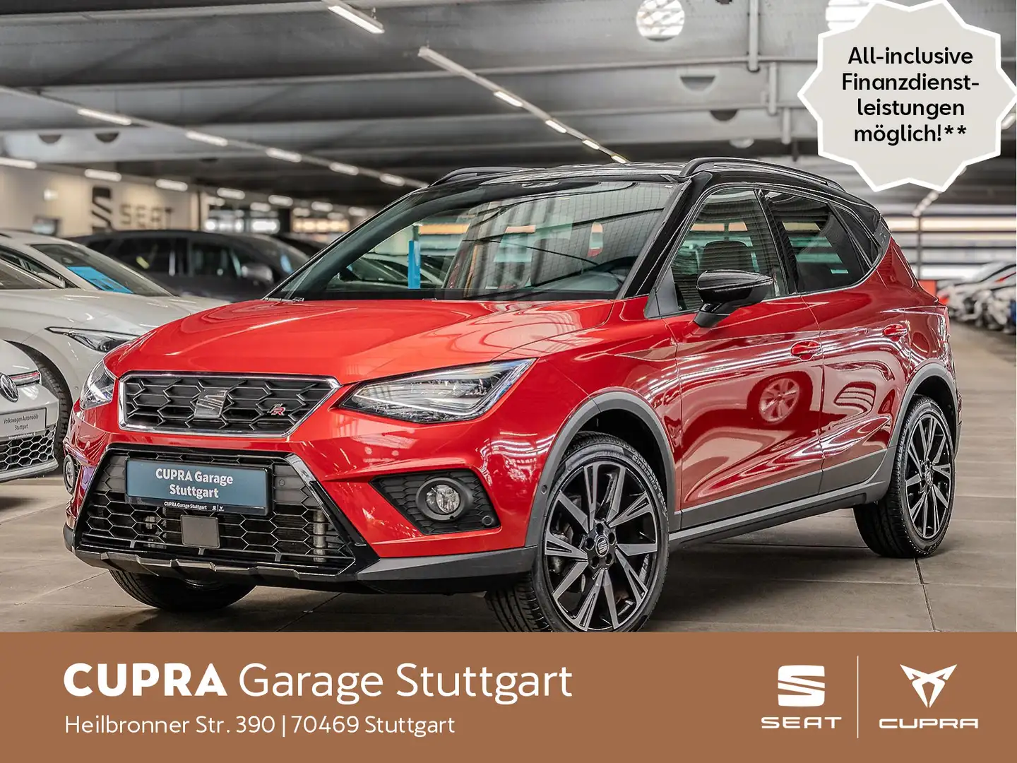 SEAT Arona FR 1.0 TSI DSG 81 kW Rot - 1