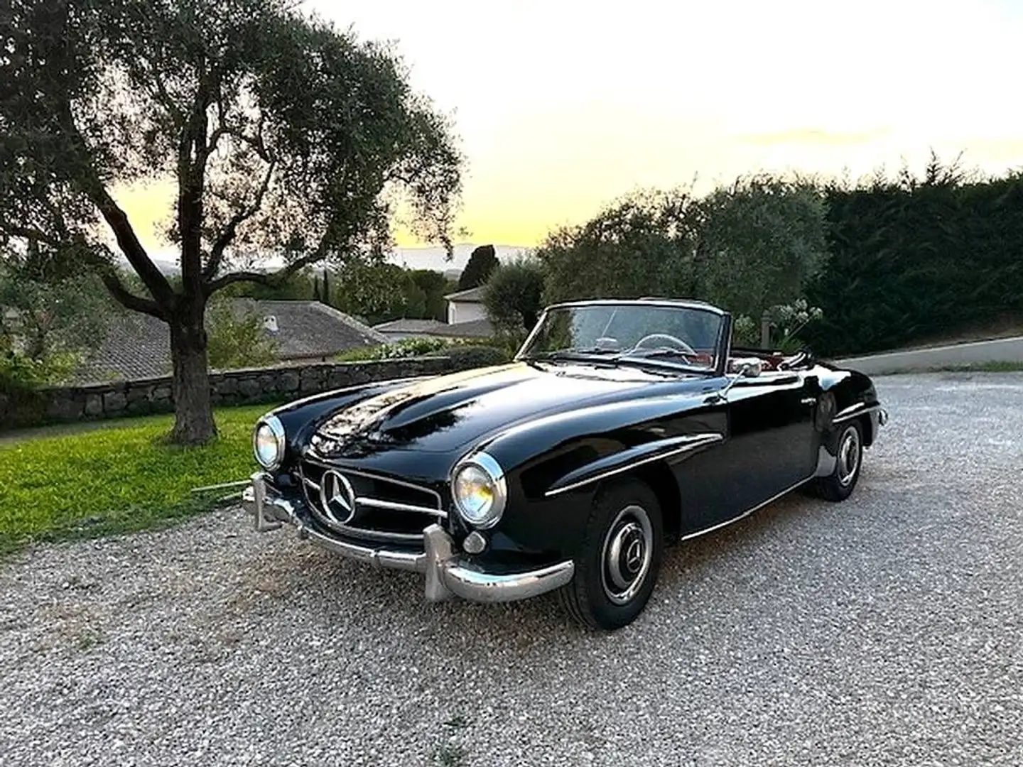 Mercedes-Benz 190 190SL Cabriolet Noir - 1