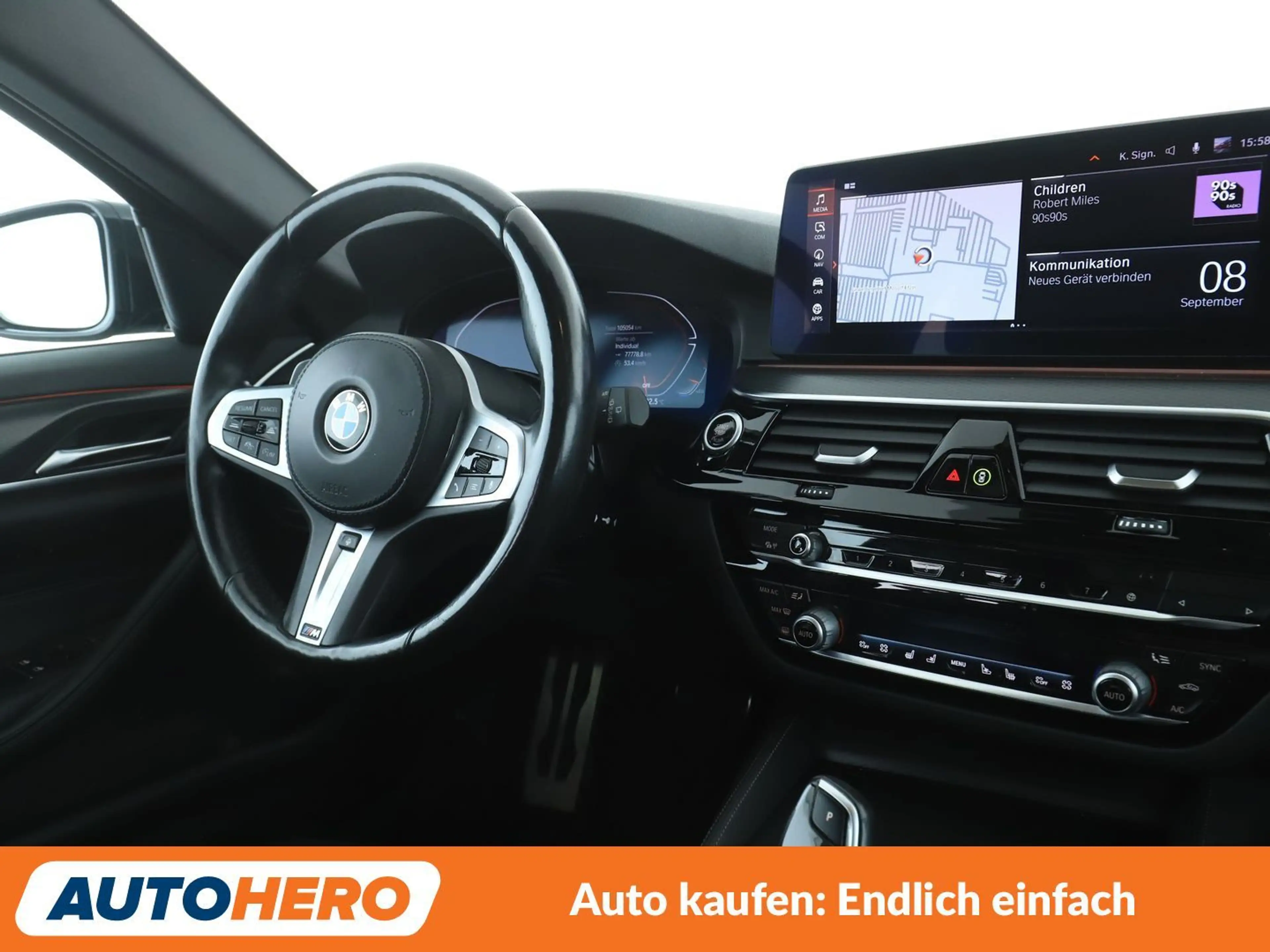 BMW 520 520i Mild-Hybrid M Sport Aut.*NAVI*VC*HUD*ACC*CAM* — photo 13