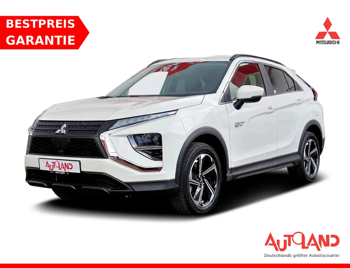 Mitsubishi Eclipse Cross 2.4Hybrid Basis 4WD Android Apple Weiß - 1