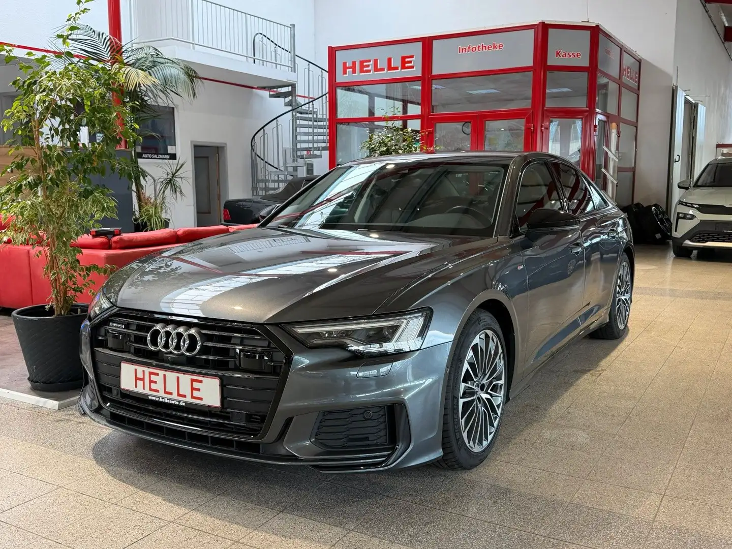 Audi A6 55 TFSIe quattro s-line sport*AHK+360°+MATRIX Grau - 1