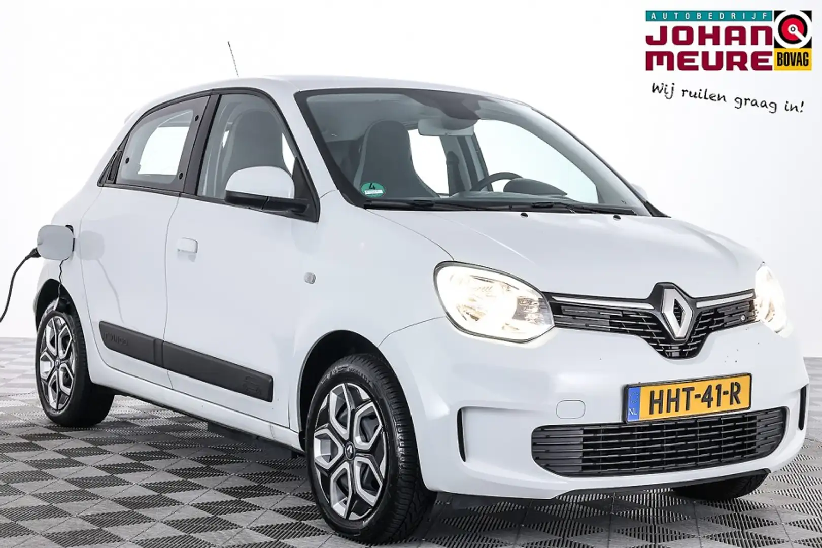 Renault Twingo Z.E. R80 Equilibre Automaat | ECC | CARPLAY Wit - 1