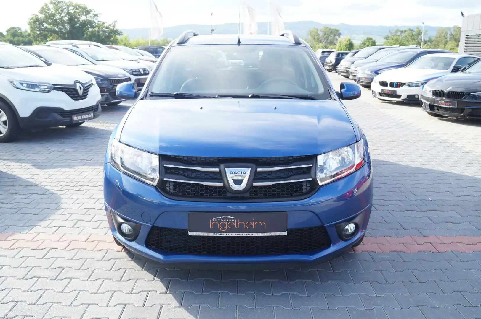 Dacia Logan MCV II Kombi Prestige Klima Navi Tempomat Blau - 2