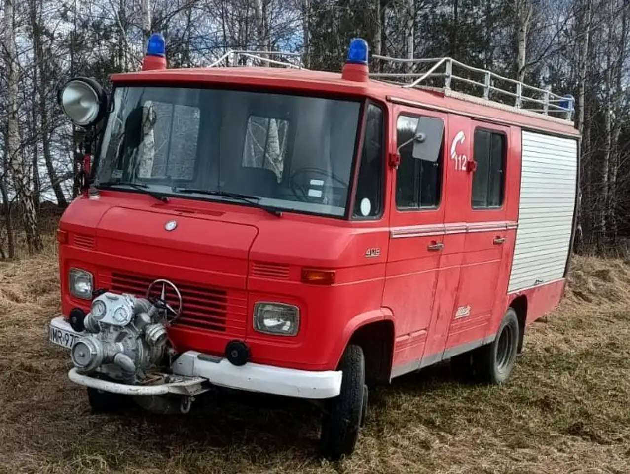 Mercedes-Benz 400 MB 408 LF Feuerwehr Fahrzeug, foto 2