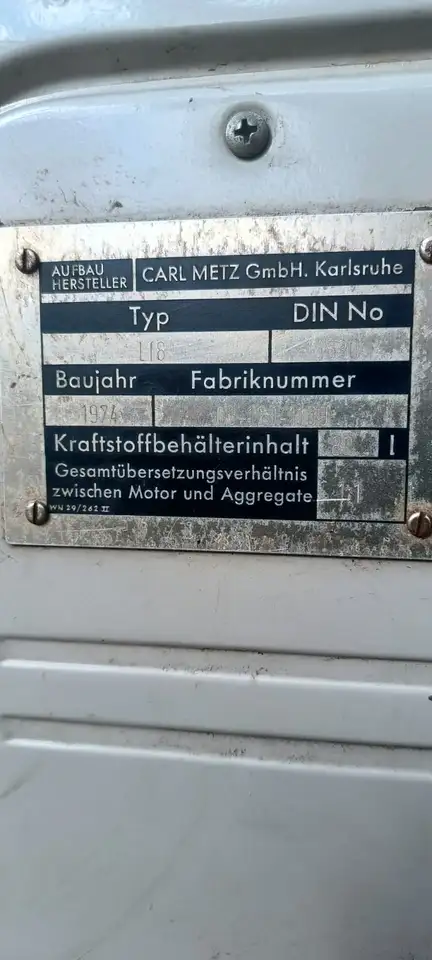 Mercedes-Benz 400 MB 408 LF Feuerwehr Fahrzeug, foto 10