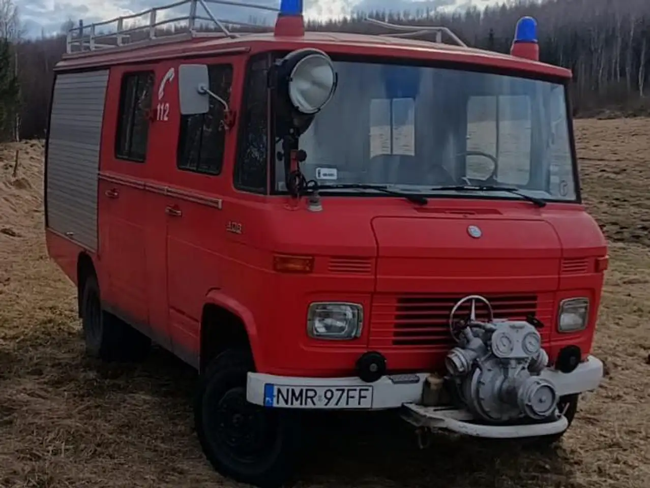 Mercedes-Benz 400 MB 408 LF Feuerwehr Fahrzeug, foto 4