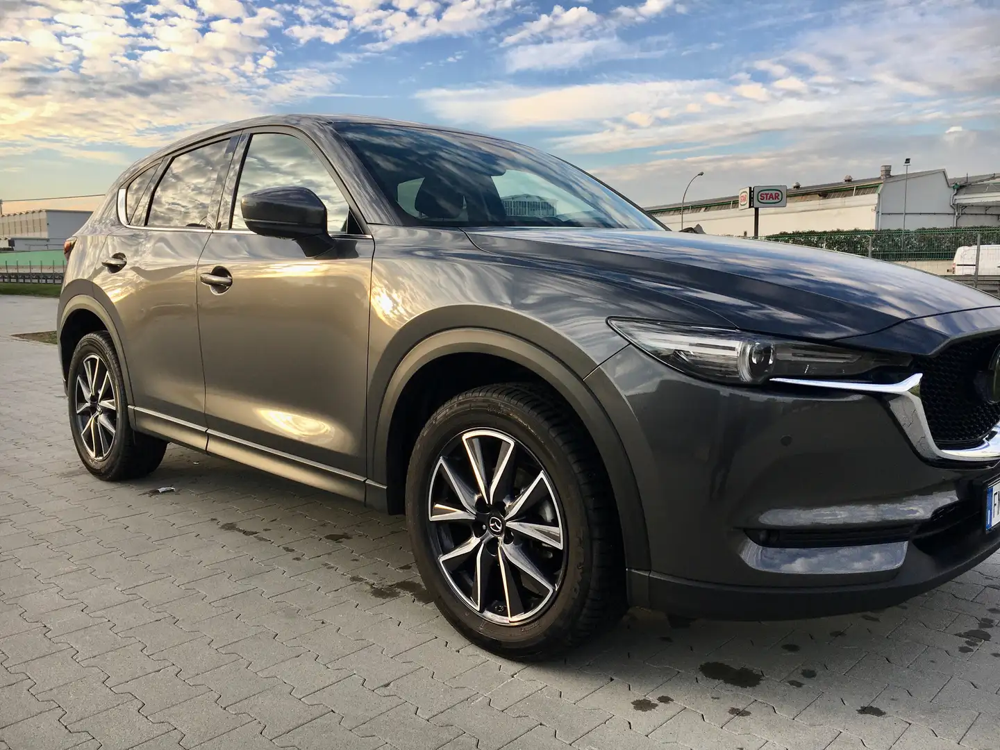 Mazda CX-5 CX-5 II 2017 2.2 Exclusive awd 175cv auto Grigio - 2