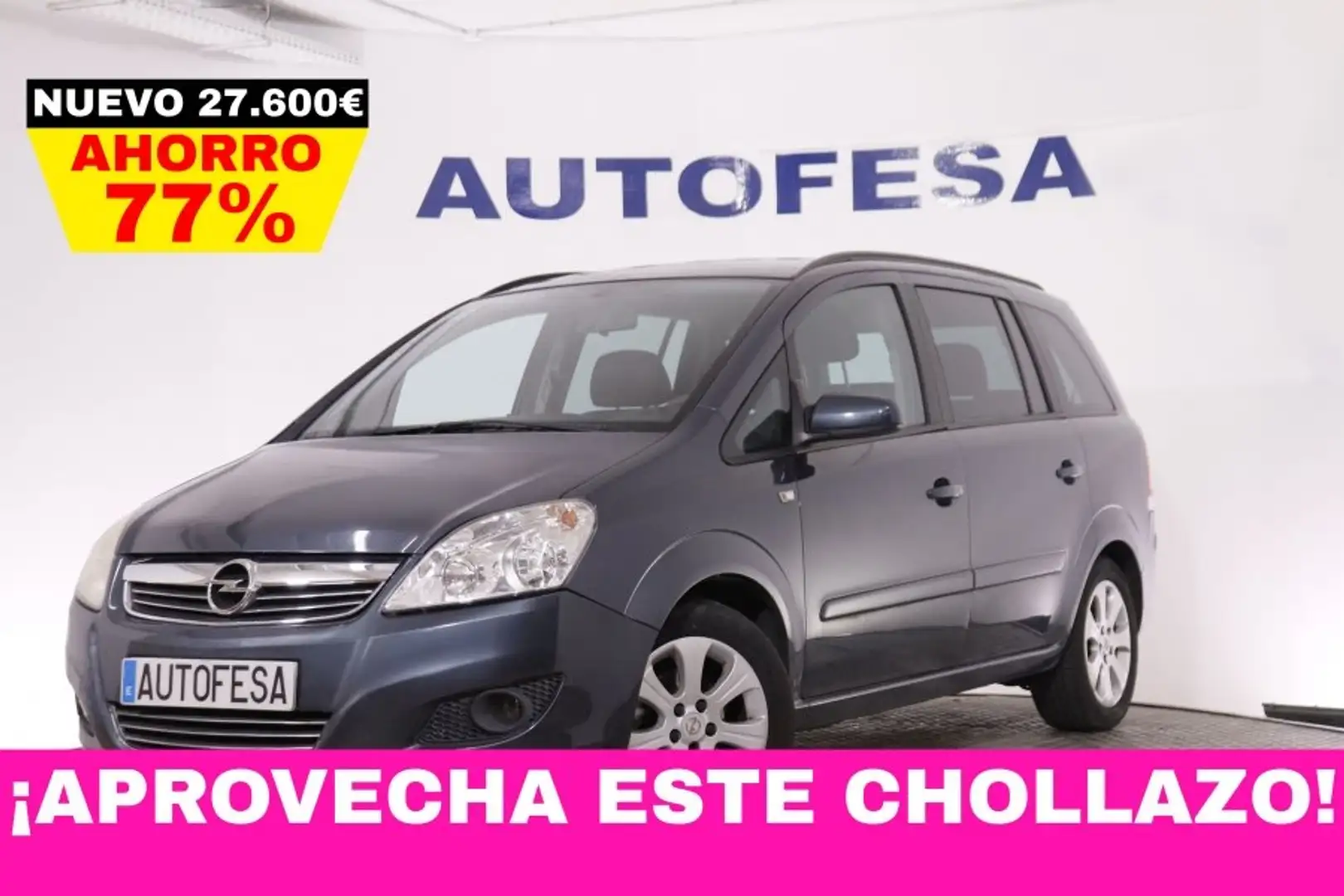 Opel Zafira 1.6 16V 115cv 7 PLAZAS 5P Gris - 1